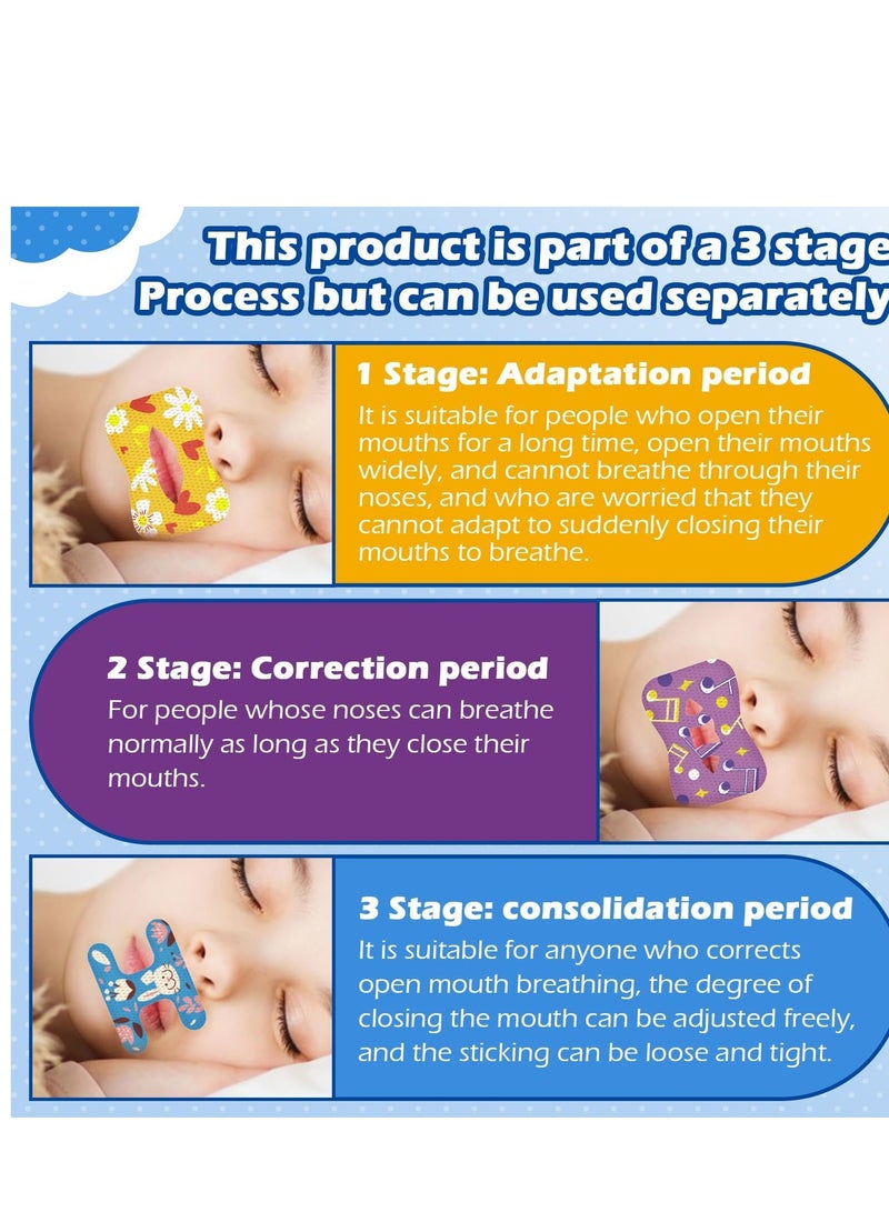 Zikra 30PCS Mouth Tape for Sleeping for Less Breathing Snoring Relief, Gentle for Better Nose Improved Develops Nasal Habitits - Image 4