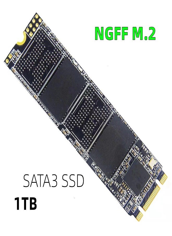 Generic - NGFF M.2 1TB SATA3.0 High-Speed SSD Solid State Drive 2280m - Image 1