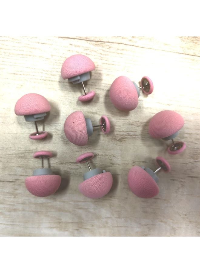 8pcs Pink Non Slip Bed Sheet Clips Heavy Duty Plastic Bedding Quilt Holder - Image 1