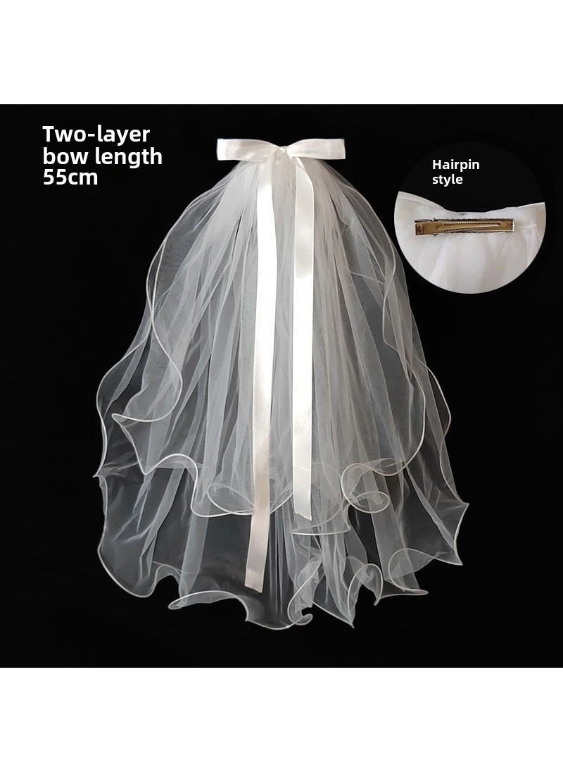 Generic Childrens Light-Up Fairy Veil Gift Light Panel Headyarn-with hairpin does not glow