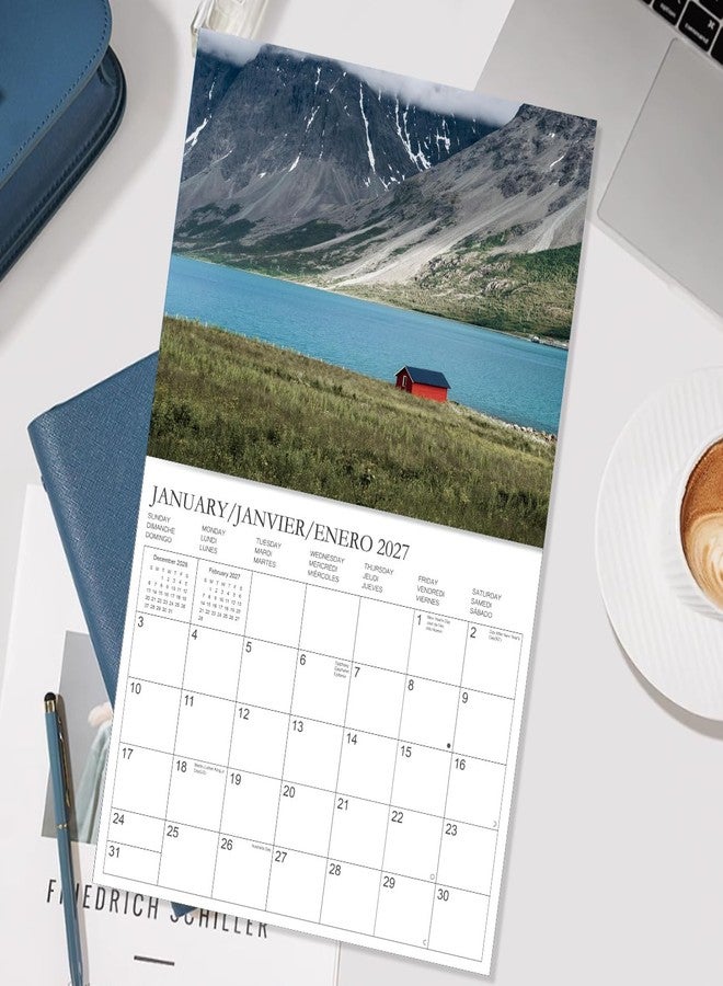 Tuun Fuplan Calendar 2025-2026 - Wall Calendar from November 2025 to June 2027, 2025-2026 Hanging Calendar with Holiday Marked, Premium Paper for Organizing, 8.5'' x 11'',National Park - A - Image 5
