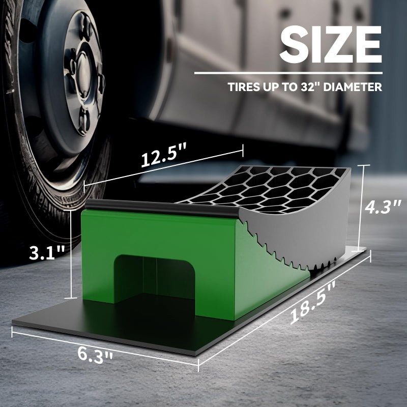RVMATE Camper Levelers 8-Piece Kit RV Leveling Blocks Camper Wheel Chocks Including Two Curved Levelers, Two Chocks, and Two Rubber Grip Mats in Storage Carrying Bag - Image 2