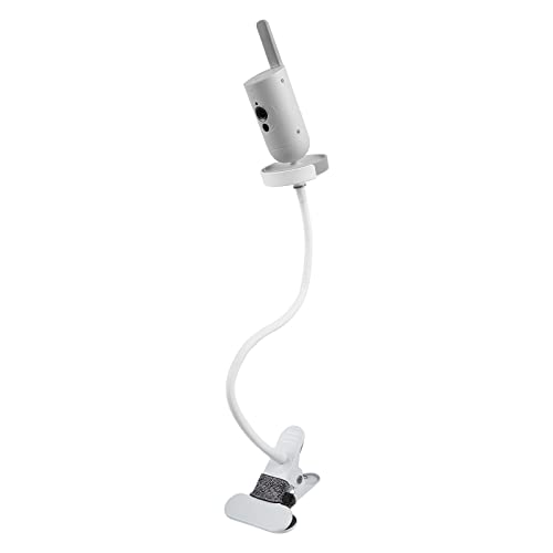 Koroao Clip Clamp Mount for Philips Avent Connected SCD973/37 /SCD923/26 /SCD921/26 Baby Monitor (White) - Image 2