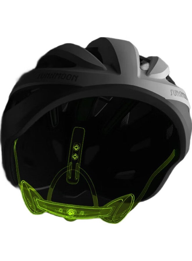 SUNRIMOON Road Bike Cycling Helmet, Mountain Bike Helmet For Men And Women, One-Piece Molding Aerodynamic Helmet, Snow White, Size L - Image 1