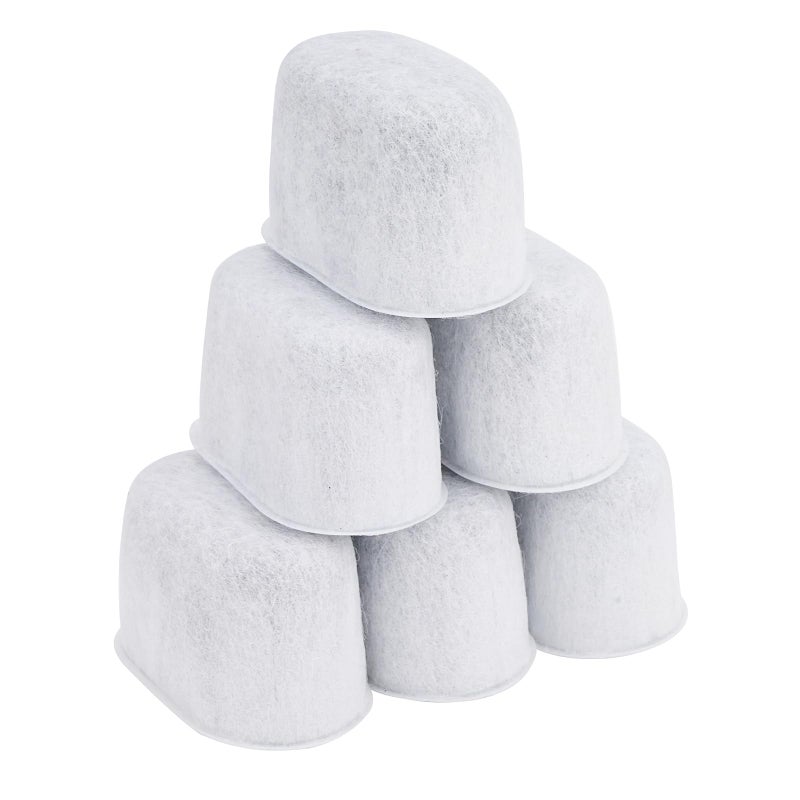Charcoal Water Filter for Breville Barista Pro BES878 Barista Espresso BES876 BES870xl BES860xl BES840xl BES980xl BES920xl BES900xl BKC600XL BKC700XL Replacement 6pcs