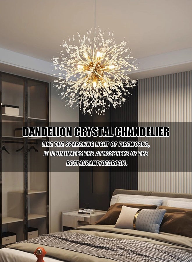 Dandelion Fireworks Crystal Restaurant Lighting - Modern, Simple, Luxurious Nordic Style - Bedroom, Living Room, Bar Counter - Clothing Store Window - Social Media Lighting  - Image 2