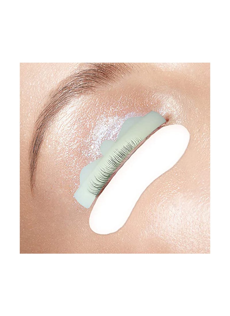 Eyelash Silicone Pads Soft and Comfortable Eye Lash Perm Pads Easy to Use Eyelash Lifting Silicone Pad with 3 Different Sizes 6pcs