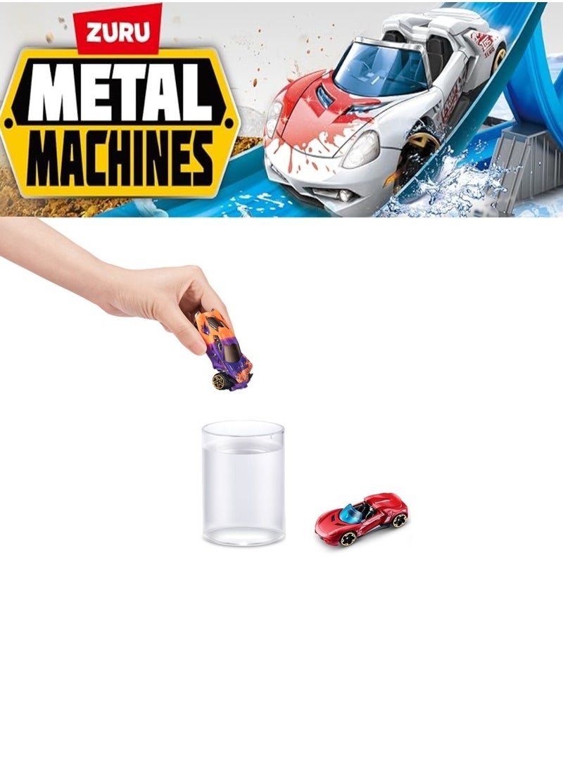 METAL MACHINES - METAL MACHINES T-REX Attack Trackset / With Color Change Car 1/64-1pc (car Color/Style May Vary - Image 1