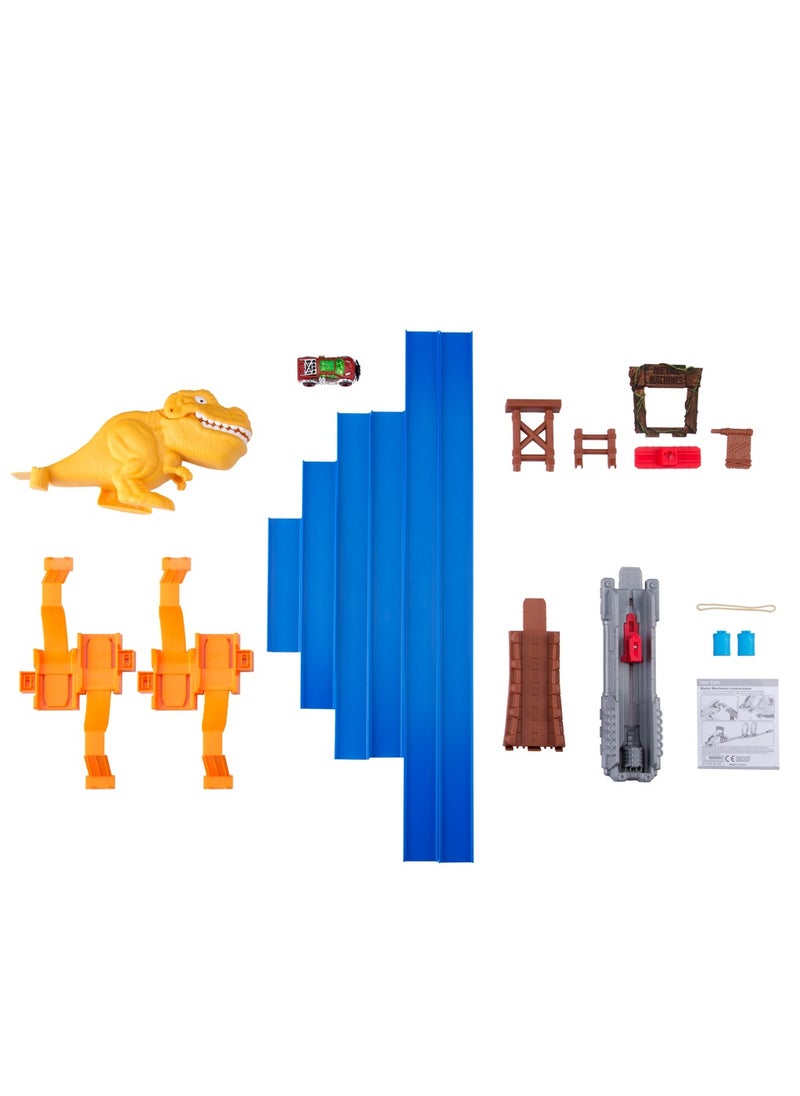 METAL MACHINES - METAL MACHINES T-REX Attack Trackset / With Color Change Car 1/64-1pc (car Color/Style May Vary - Image 1