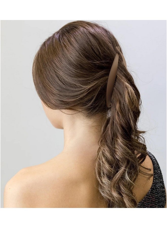 Hapdoo 4Pcs Banana Clips Hair Matte Banana Hair Clips For Thick Hair Thin Hair Medium Strong Hold Ponytail Bun Holder Hair Jaw Clips Barrettes Styling Accessories For Women Girls - Image 5