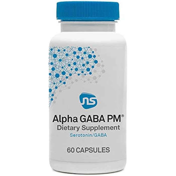 Neuroscience Alpha GABA PM - Sleep Aid for Adults with 5-HTP, Melatonin 3mg + L Theanine Supplement - Calming Botanical Blend for Stress Support, Brain Health & Relaxation (60 Capsules) - Image 1