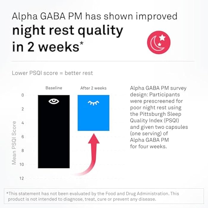 Neuroscience Alpha GABA PM - Sleep Aid for Adults with 5-HTP, Melatonin 3mg + L Theanine Supplement - Calming Botanical Blend for Stress Support, Brain Health & Relaxation (60 Capsules) - Image 5