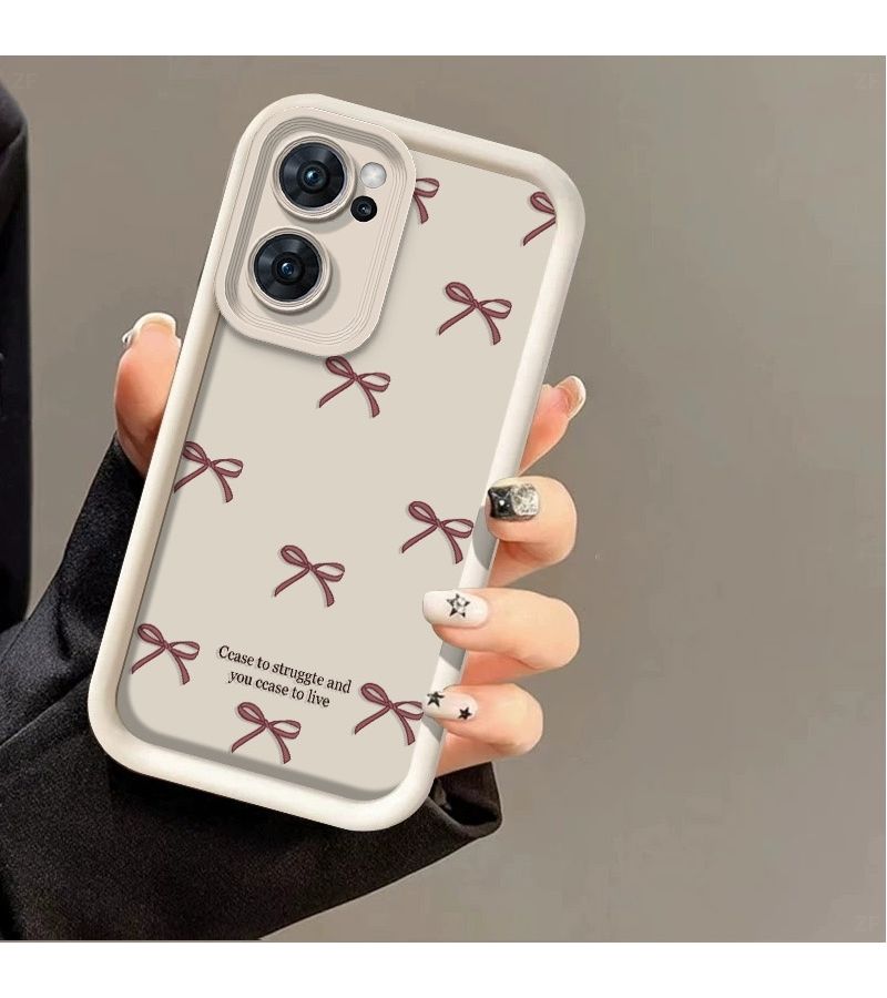 Slim Shockproof Phone Case For OPPO A57 5G Anti Slip Lightweight Durable Stain Dirt Protection White - Image 2