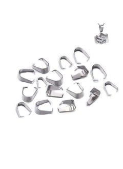 100 Piece Stainless Steel Hook Pendant Clasps Pinch Clips Bail Pendants Connectors For Jewelry Findings Making Accessories，Pinch Clip Clasp Bail For Necklace 5 X 10 Mm - pzsku/Z77A968B2C42732AB3386Z/45/_/1724479296/203ff3b0-046a-41fc-a5b9-9fb1817e807a