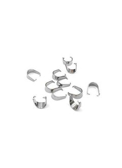 100 Piece Stainless Steel Hook Pendant Clasps Pinch Clips Bail Pendants Connectors For Jewelry Findings Making Accessories，Pinch Clip Clasp Bail For Necklace 5 X 10 Mm - pzsku/Z77A968B2C42732AB3386Z/45/_/1724479298/2b34545e-abc1-4e25-95de-e9675f001c67