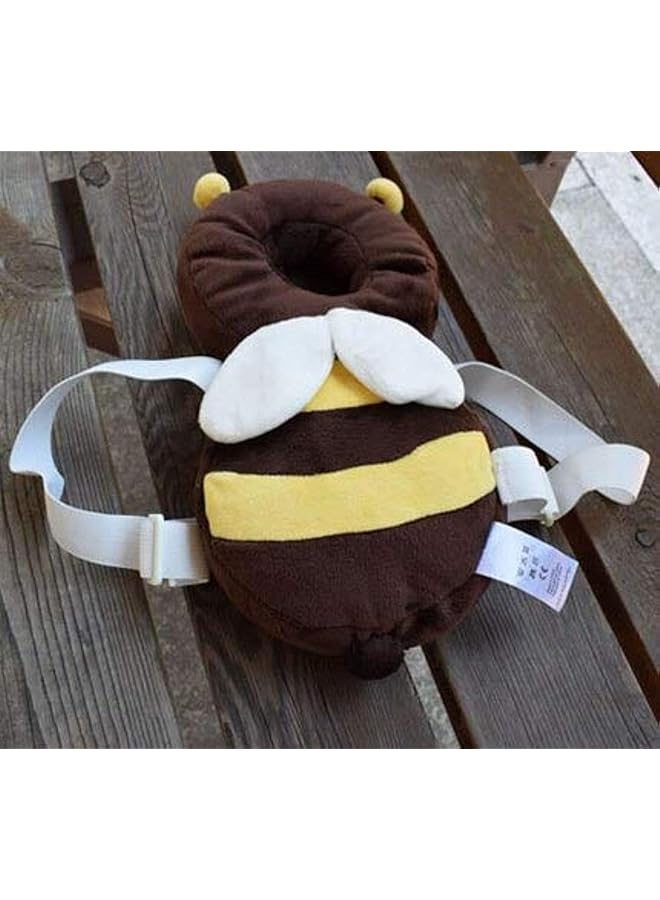 Zaboon - Baby Head protection pad Toddler headreast pillow drop resistance cushion no bumper walker safety cushion baby neck wings (Bee) - Image 1