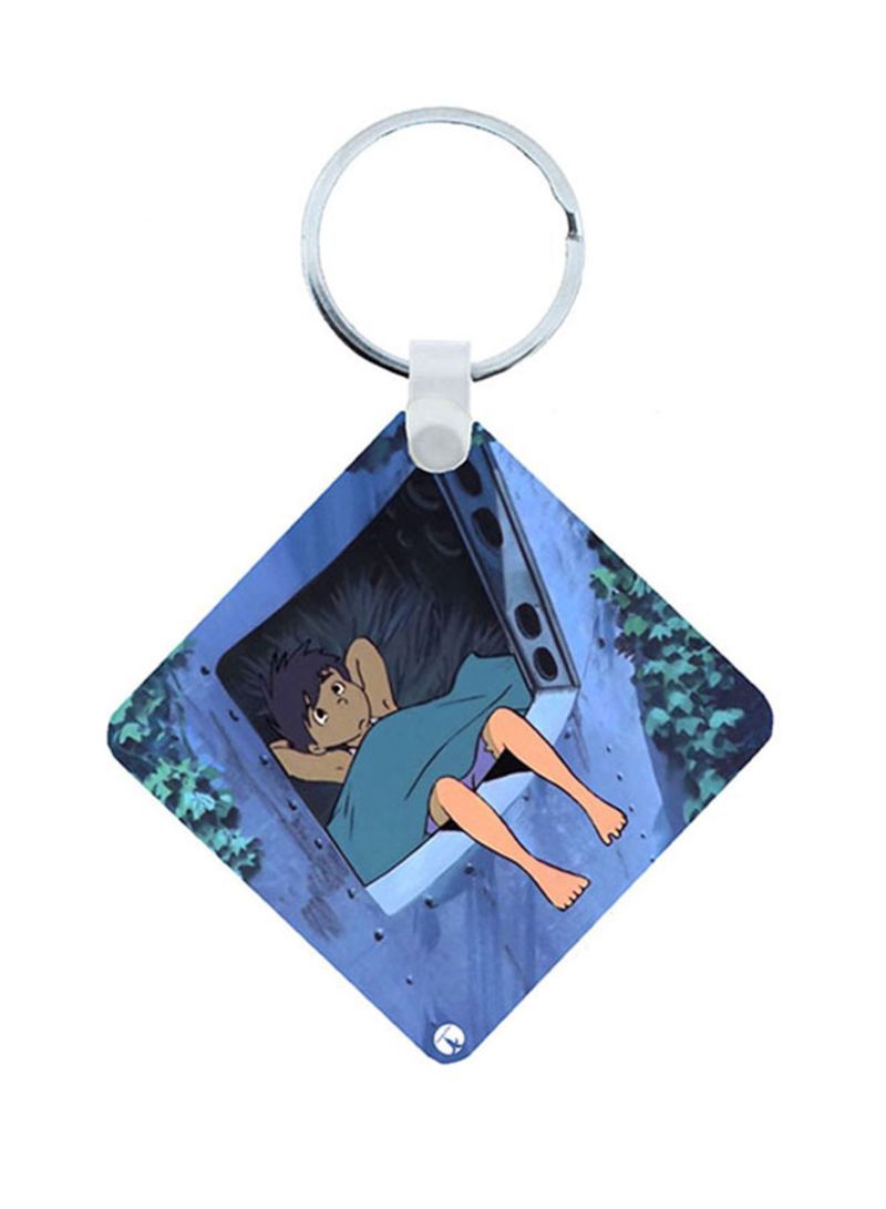 RKN The Adnan And Lina Wooden Keychain