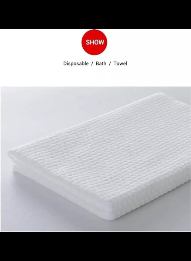 Elite 25-Pieces Disposable Bath Towel White 70x140cm  - Image 4