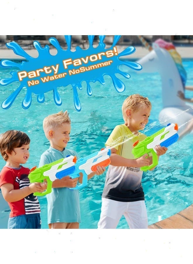 Topyich 2-Pack Water Guns, 600CC Large Capacity Water Blasters for Kids & Adults, Summer Pool Beach Water Toys - Image 5