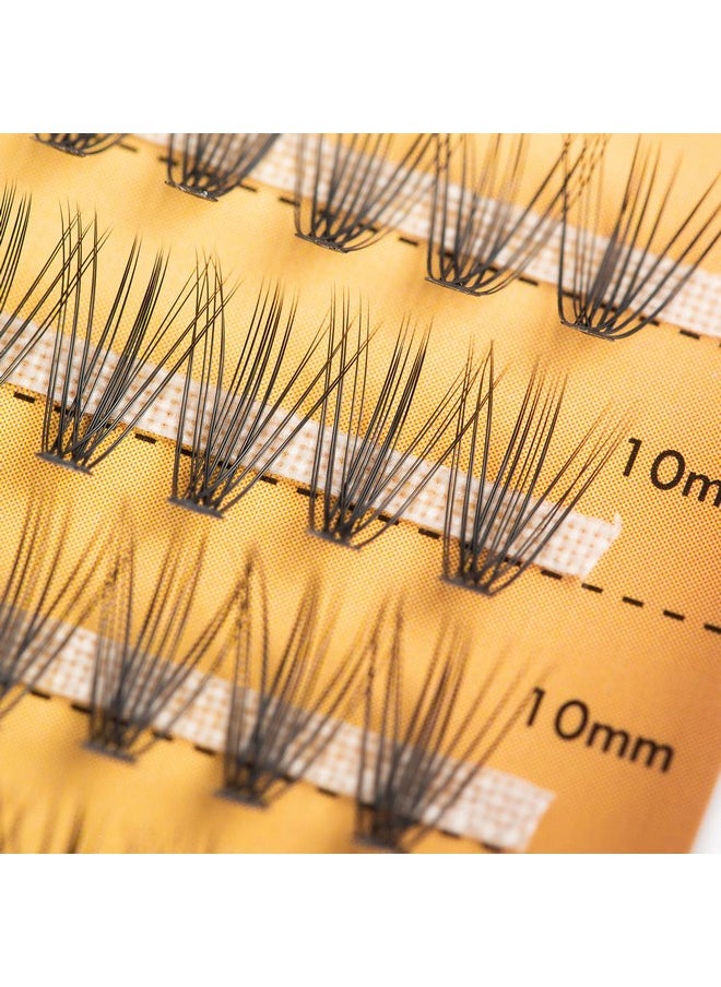 FinyDreamy - FinyDreamy 240pcs Individual Lashes Extension, 20D Volume Mix Pack Cluster Lashes, 8-12mm Mix Lengths C Curl 0.07mm Thickness Professional Makeup Individual Cluster Lashes and Apply Under your Lashes - Image 1