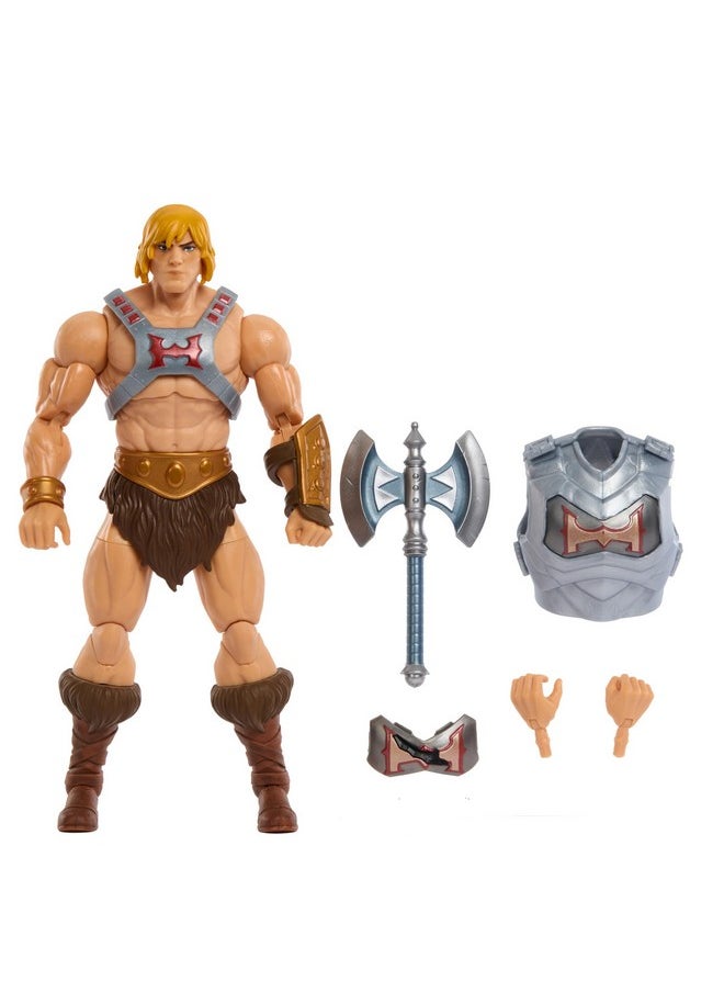 : Revolution Masterverse Action Figure & Accessories, He-Man Deluxe Motu Collectible With 30 Articulations, 7-Inch - pzsku/Z77A9B5328661C6AA8A93Z/45/_/1733729817/502e91f1-0944-4978-99c7-835e7b838471