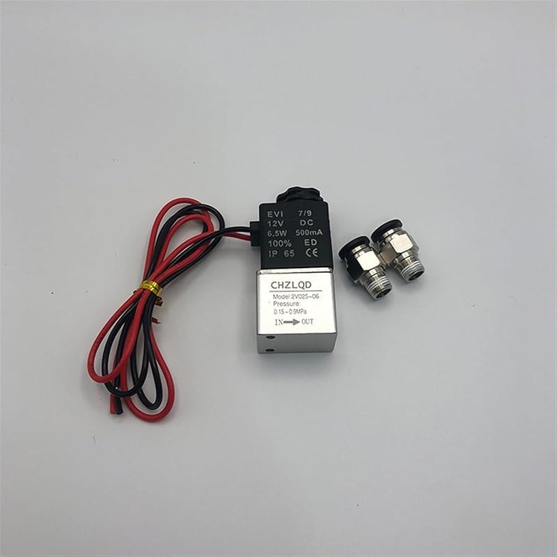 AC220V Solenoid Valve 1 8 Inch 2 Way Normally Closed Direct Acting For Water Air Gas - Image 5