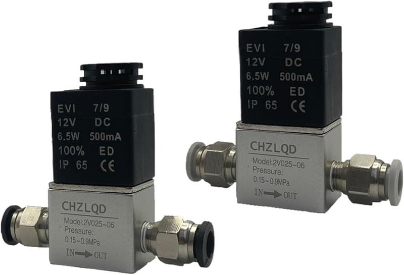 AC220V Solenoid Valve 1 8 Inch 2 Way Normally Closed Direct Acting For Water Air Gas - Image 3
