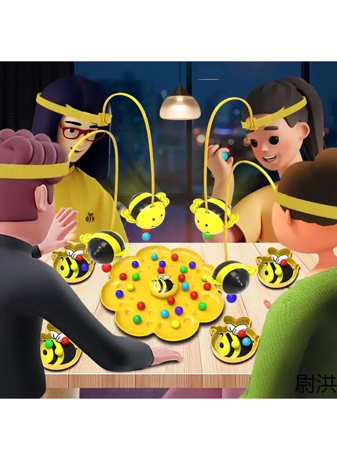 Bee Color Box Set 69 Piece Educational Board Game Fishing Toy Kids - Image 3
