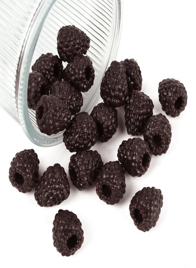 Luckforest 20 Pcs Artificial Raspberries Fake Simulation Fruit Lifelike Raspberry for Wedding Table Centerpieces Basket Display Home Kitchen Decor Photography Props, Brown - Image 1