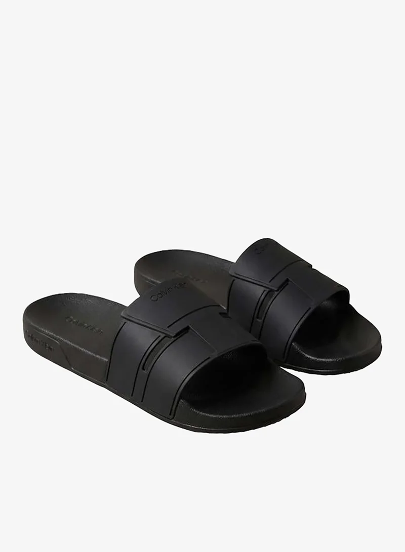 كالفن كلاين صنادل سلايد مزدوجة أساسية