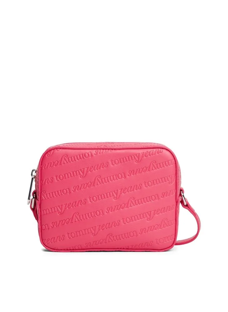 TOMMY JEANS Debossed Logo Crossbody Camera Bag