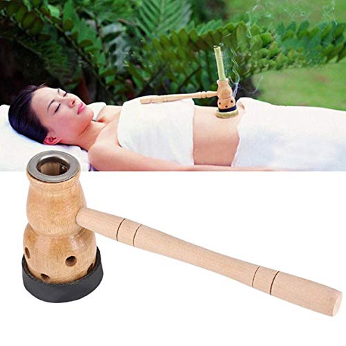 Moxa Stick Burner Holder Moxa Strips Mugwort Moxibustion Box Burner Tool Wormwood Artemisia AcupunctureMoxa Healing Tools