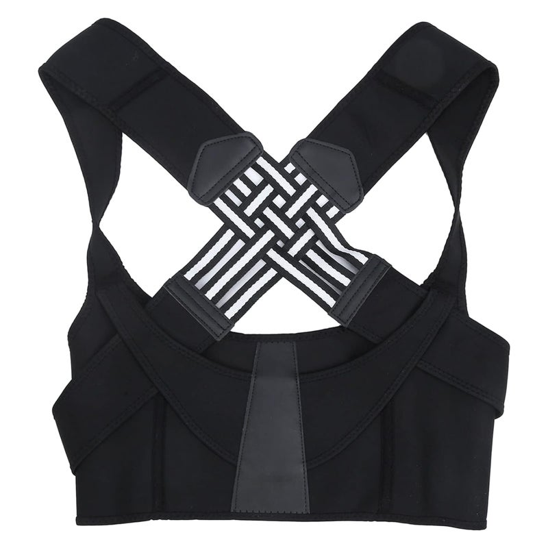 Back Posture Corrector Belt Back Support Brace Women Back Correction Belt Breathable Elastic Back Straightener for Spine Alignment - Image 1