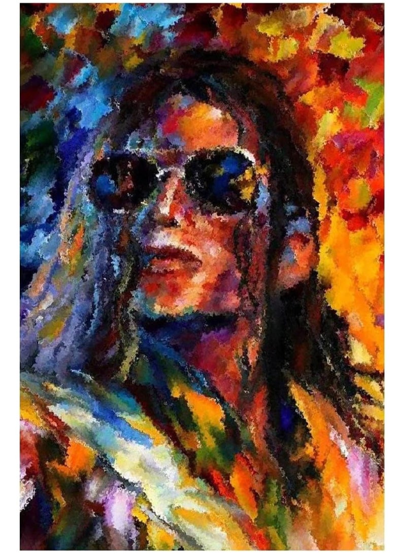 Today Idea Motivational Art Print Frame Poster | Colorful Decor for Home, Office, Gym, Study Room, School, Living Room, Bedroom | Boys & Girls (Dancing Legen Michael Jackson Poster) - Image 1