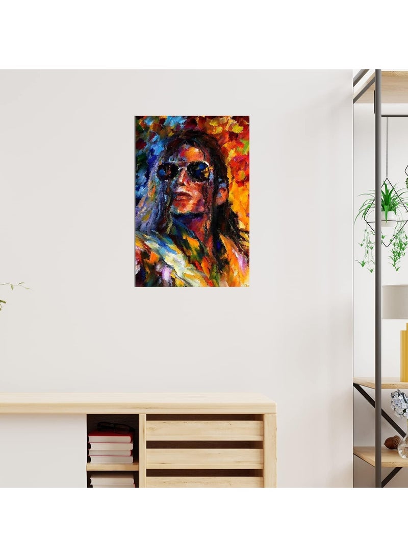Today Idea Motivational Art Print Frame Poster | Colorful Decor for Home, Office, Gym, Study Room, School, Living Room, Bedroom | Boys & Girls (Dancing Legen Michael Jackson Poster) - Image 3