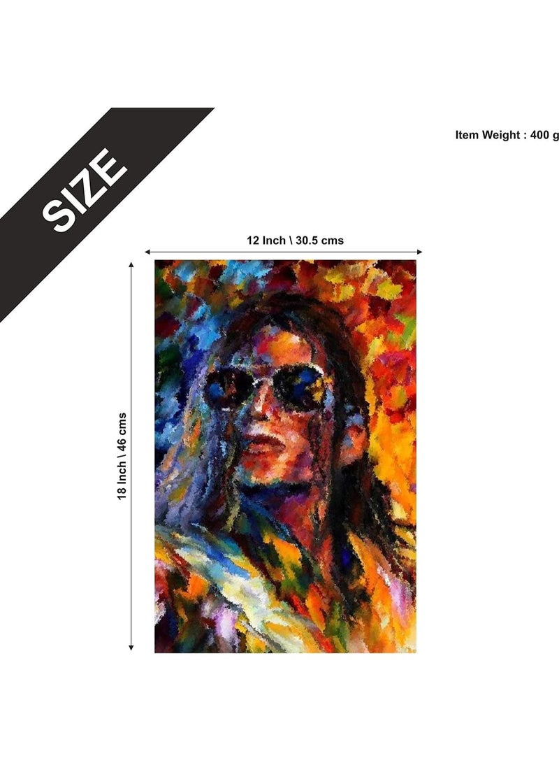 Today Idea Motivational Art Print Frame Poster | Colorful Decor for Home, Office, Gym, Study Room, School, Living Room, Bedroom | Boys & Girls (Dancing Legen Michael Jackson Poster) - Image 4
