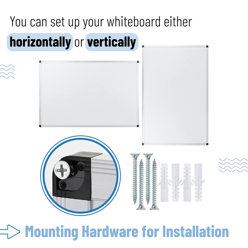 Mr. Pen- Magnetic Dry Erase Board, 24x36 Inches, White Board Dry Erase, Large White Board, Big White Board, Large Whiteboard for Wall, Large Magnetic Whiteboard, Large Dry Erase Board for Wall - Image 4