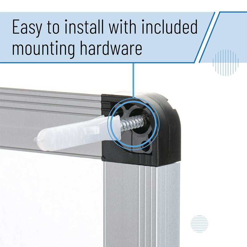 Mr. Pen- Magnetic Dry Erase Board, 24x36 Inches, White Board Dry Erase, Large White Board, Big White Board, Large Whiteboard for Wall, Large Magnetic Whiteboard, Large Dry Erase Board for Wall - Image 3