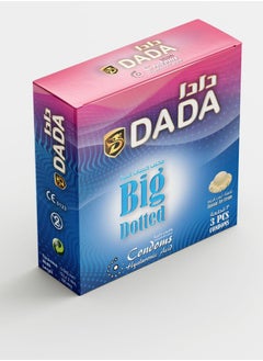 Dada Dada Condoms Big Dotted/Delay/Dotted & Ribbed 3's  - Image 3