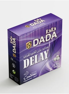 Dada Dada Condoms Big Dotted/Delay/Dotted & Ribbed 3's  - Image 4