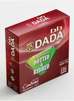 Dada Dada Condoms Big Dotted/Delay/Dotted & Ribbed 3's  - Image 5