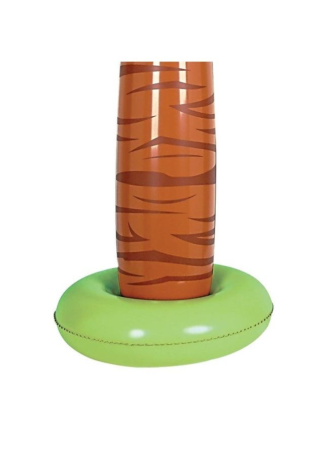 Beistle - Inflatable Palm Tree, 34-Inch - Multicolor (Pack of 1) - Image 1