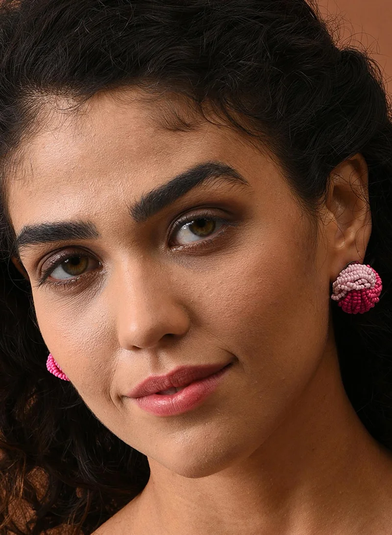SOHI Contemporary Artificial Stud Earring Jewellery