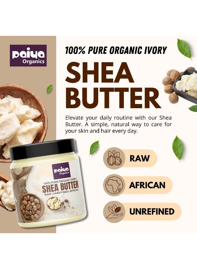 Paiya Organics Shea Butter 100g, Raw Unrefined For Skin Face Hair Stretch Marks - Image 4