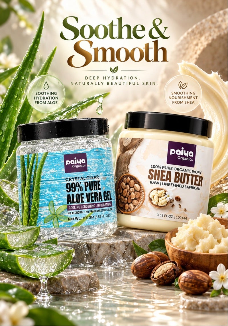 Paiya Organics Shea Butter 100g, Raw Unrefined For Skin Face Hair Stretch Marks - Image 5