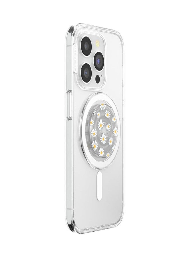 PopSockets Phone Grip with Expanding Kickstand, Adhesive Grip - Magsafe Translucent He Loves Me Not - Image 2