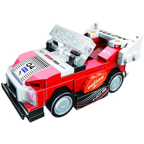 ThinkerPlace STEM F1 Racing Car Building Blocks Set (99 Pcs) | DIY Formula Car Toy for Kids 6+ Years (Boys & Girls) | Pull Back Racing Toy | Creativity & Engineering Skills Development | Red Color - Image 3