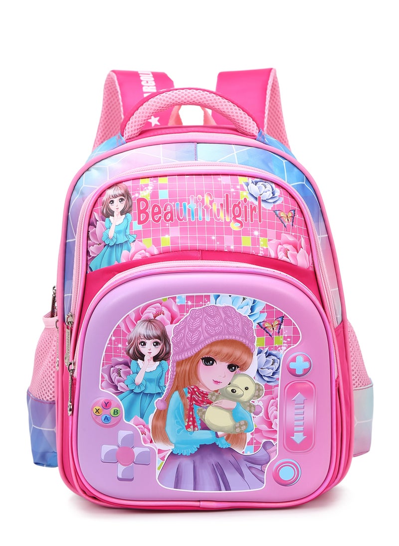 Stargold Baby Backpack For Baby Girls With Adjustable Strap For School 14 Inch  - Image 1