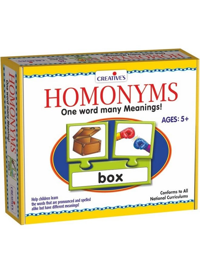 كرييتف إديوكيشنال آيدز مجموعة مرادفات ومرادفات الكلمات الإبداعية | لعبة مطابقة الألغاز للأطفال | ألغاز تعليمية | تنسيق حركة العين واليد | للأعمار من ٥ سنوات فما فوق - Image 4