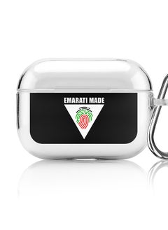 Classic Clear printed Case for Apple AirPods Pro 2nd Generation Thin Transparent Cover [Designed for Apple AirPods Pro 2nd Generation] - Emarati Made Triangle